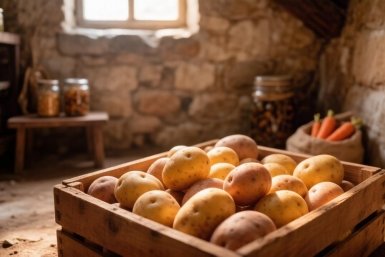 До весны стоять будет: уберегла картофель от гнили, плесени и ростков - ни одного овоща не выбросила
