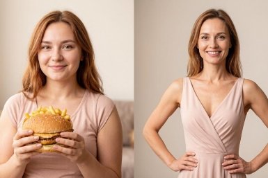 Никакого целлюлита и &quotжирового фартука&quot: скинула объем за 14 дней - легкие привычки для красивого тела сгенерировано с помощью ИИ