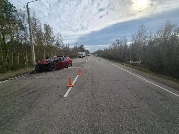 Выезд на встречную полосу привёл к ДТП с четырьмя автомобилями в Ангарске