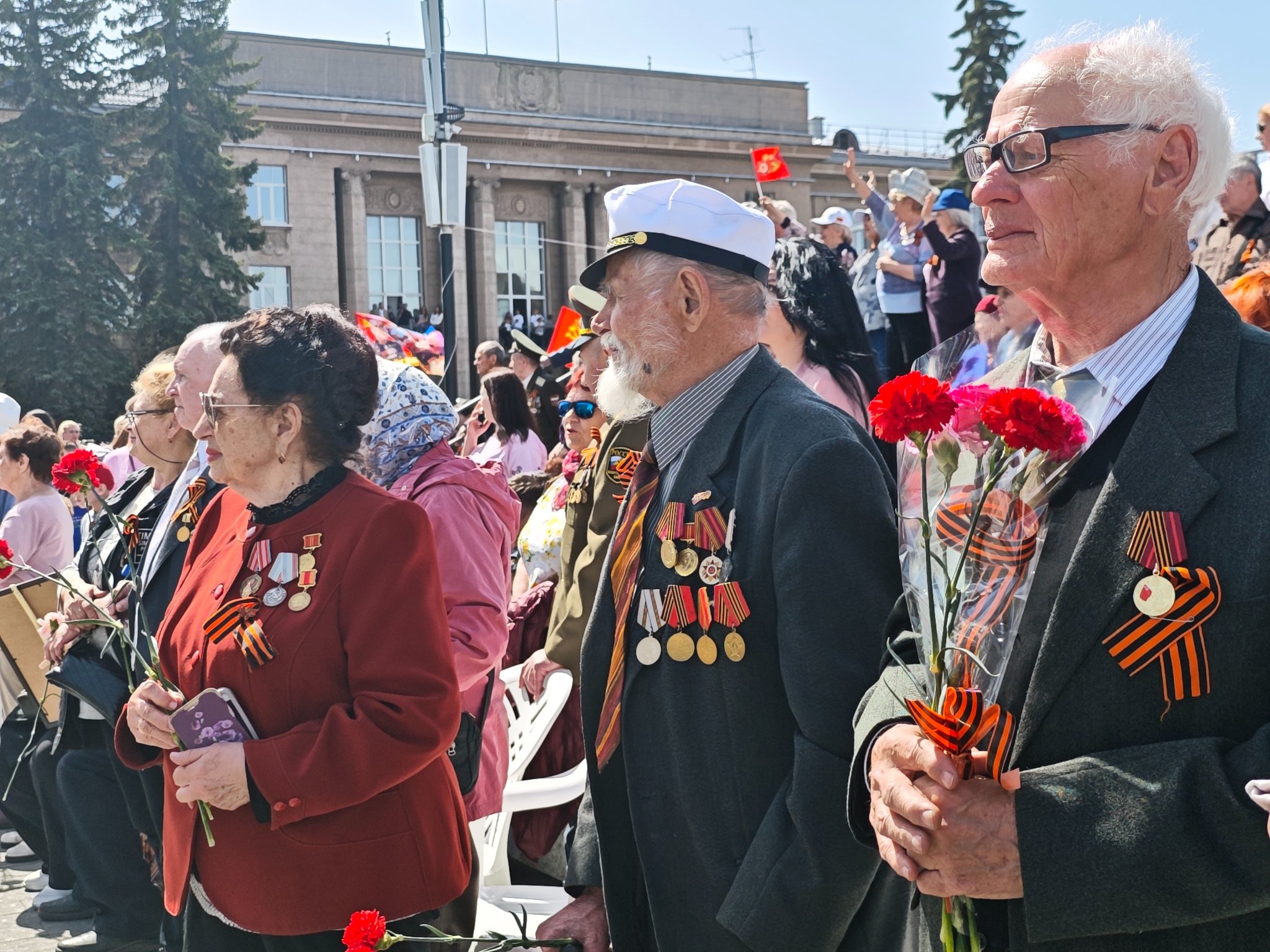 Эта радость со слезами на глазах: как прошел парад Победы в Ангарске 9 мая